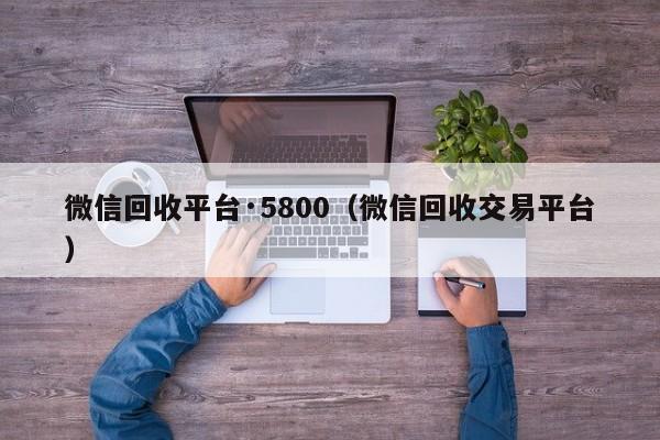 微信回收平台·5800（微信回收交易平台）