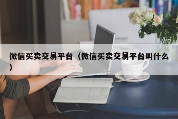 微信买卖交易平台（微信买卖交易平台叫什么）