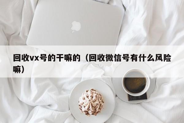 回收vx号的干嘛的（回收微信号有什么风险嘛）