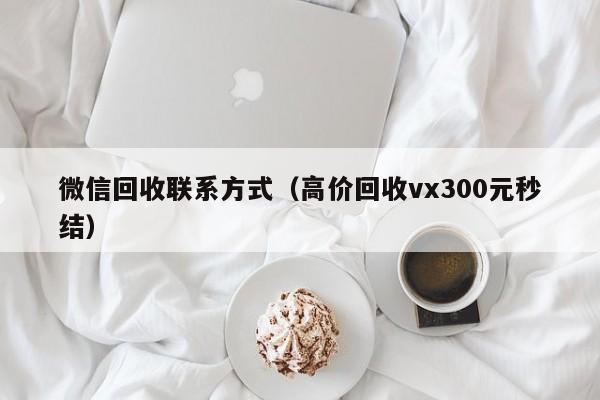 微信回收联系方式（高价回收vx300元秒结）